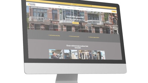 Een aantrekkelijke website voor De Kozijnendokter