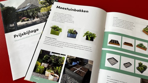 Productbrochures voor 't Vijfde Seizoen