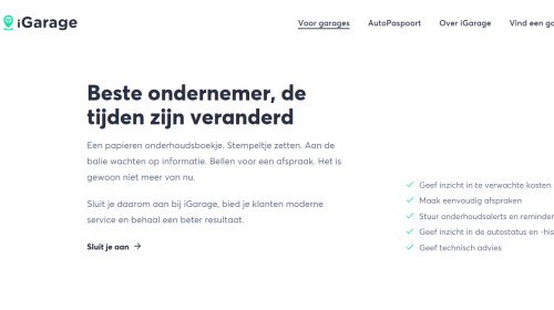 Webcopy iGarage.nl
